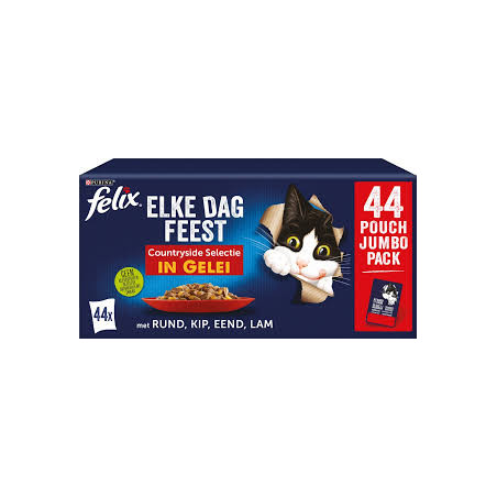 Mangime umido purina nestle felix multibox per gatto 44x85g