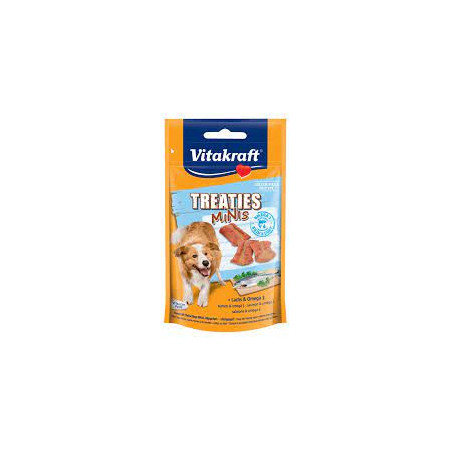 Snack per cani vitakraft treaties minis salmone dolcetto per cani