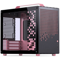 Case jonsplus z20 mini-tower micro-atx nero/rosa [z20 black-pink]