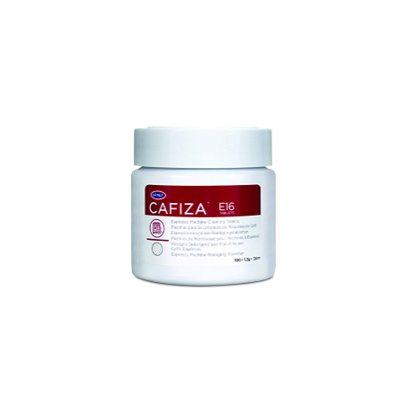 Compresse detergenti urnex cafiza e16 per macchine da caffe 100pz
