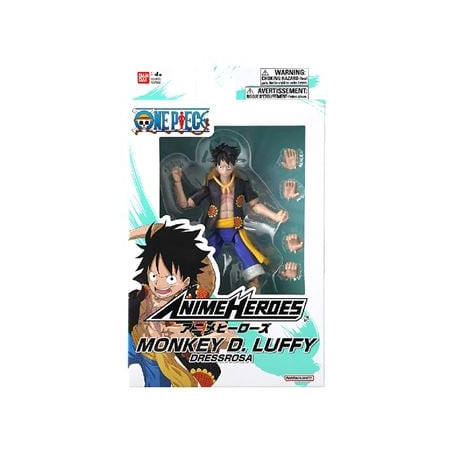 Bandai anime heroes one piece monkey d. luffy 17cm [ah37007]