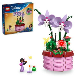 Lego disney 43237 il vaso di fiori di isabela multicolore 636pz [43237]
