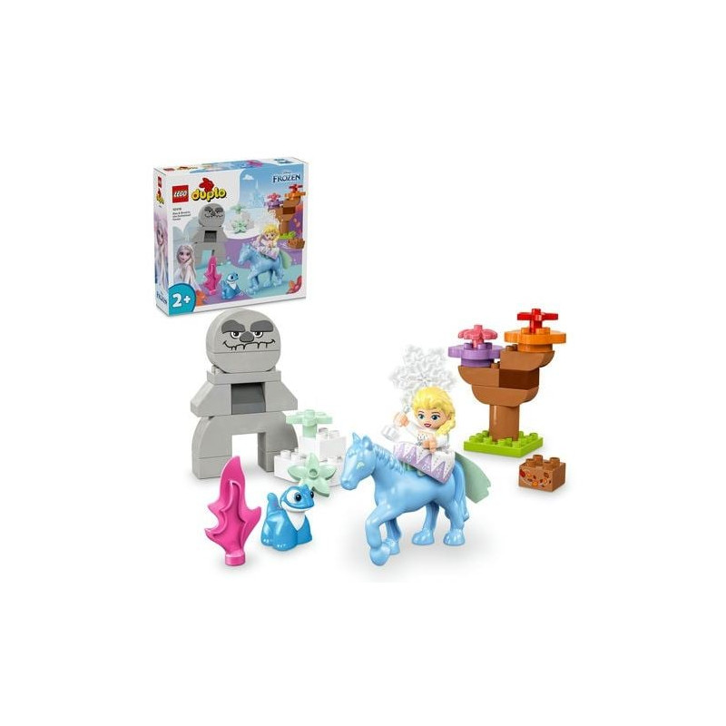 Lego duplo 10418 elsa e bruni nella foresta incantata multicolore