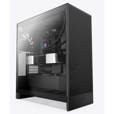 Case nzxt h7 flow 2024 mid-tower atx airflow vetro temperato