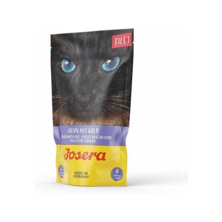 Cibo per gatti josera filetto di pollo con vitello 70g