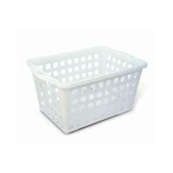 Cesta forata bianca 80x52 h.40 2200hd5 giganpl [giganplast ]