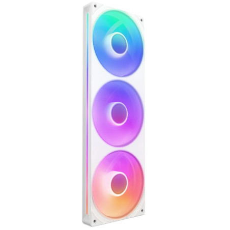 Ventola 360x120x26mm nzxt f360 rgb bianco [rf-u36hf-w1]