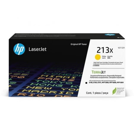 Toner hp w2132x 6000 pagine giallo 1pz [w2132x]