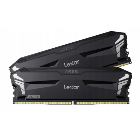 Ram dimm ddr5 32gb lexar 6000mhz cl32 1.35v nero [ld5u16g60c320a-rgd]