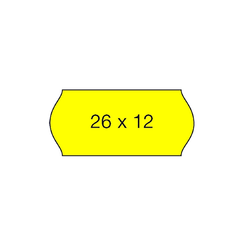 Rotolo etichette markin x3502612gi 1.500 etichette onda per prezzatrice