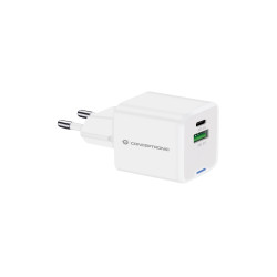 Alimentatore da rete conceptronic althea15w usb-c/a 20w bianco