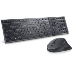 Tastiera dell km900 wireless + mouse 8000dpi nero [km900-gr-int]