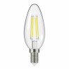 Lampadina led beghelli 4w e14 4000k filament led 2 oliva luce 4pz