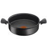 Casseruola lagostina bassa 2 maniglie 24cm nero [010161032224]