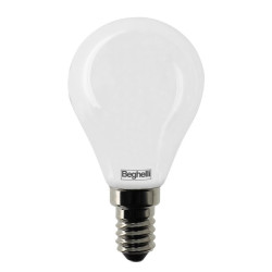 Lampadine beghelli saving sfera e14 sfe 5w e14 4k bianche 4pz [58057]