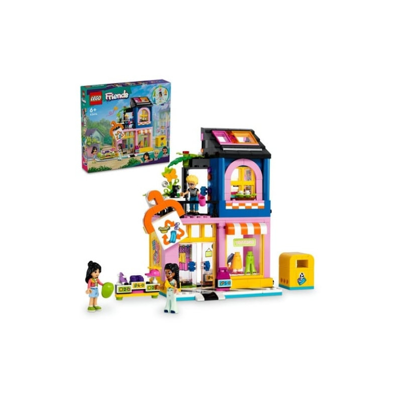 Lego friends negozio di moda vintage con 3 figurine 397pz [42614]