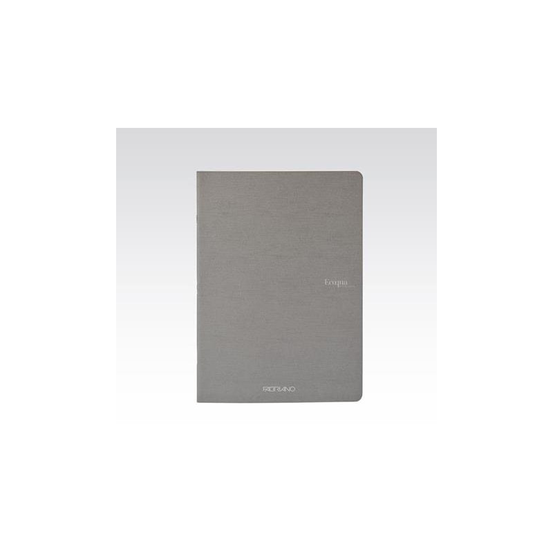 Quaderno fabriano ecoqua originale a4 40fogli tessere antracite grigio