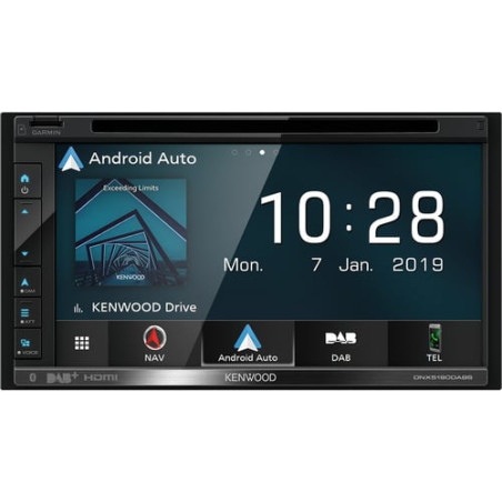 Sistema di navigazione kenwood dnx-5190dabs touch 6.8''