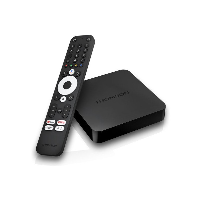 Hub multimediale thomson streaming box 240g 4k nero [240g]