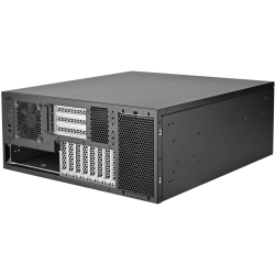 Chassis per server silverstone per rackmount 4u 4x2.5'' nero