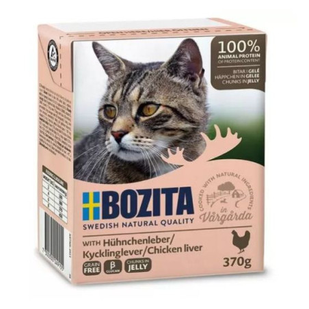 Mangime bozita 4915 cibo umido completo per gatti in gelatina con