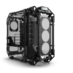 Case alphacool apex pro skeleton midi-tower atx carbonio/nero