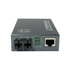 Convertitore multimediale levelone gvt-2013 rj45 to sc gigabit