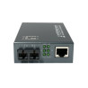 Convertitore multimediale levelone gvt-2013 rj45 to sc gigabit