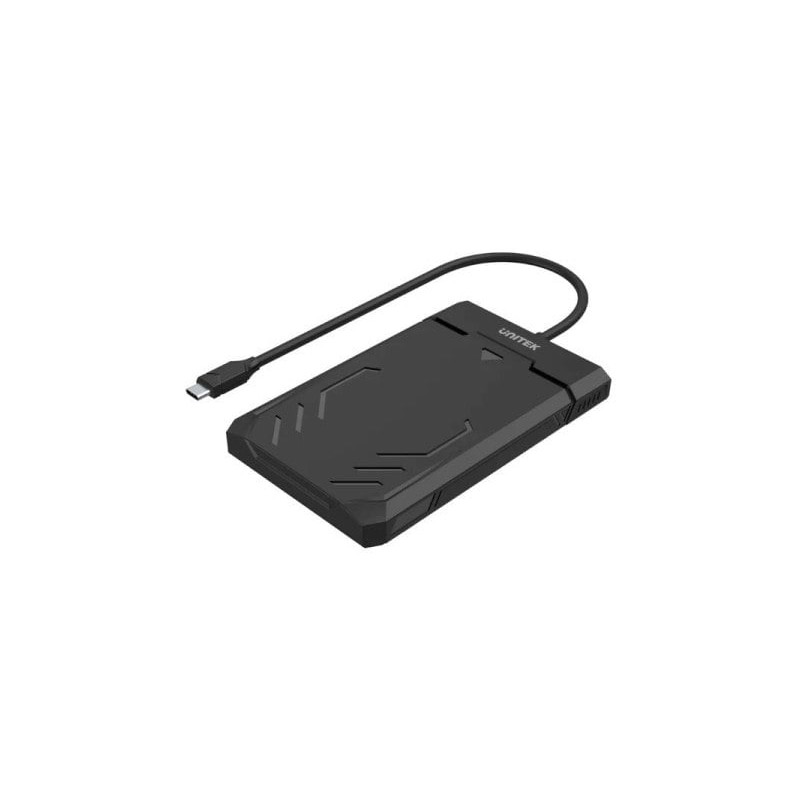 custodia unitek diskguard raiden 2.5" usb-c a sata iii hdd/ssd