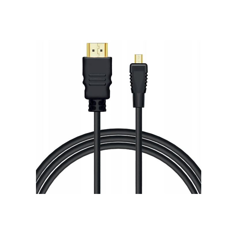 Cavo savio cl-40/m con ethernet 2m nero [aksaovhsavcl40m]