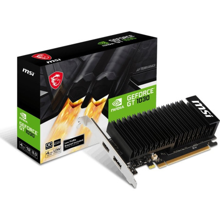 Scheda video nvidia msi geforce gt 1030 4gb ddr4 4ghd4 64 bit [v812-037r]