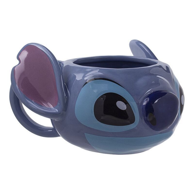 Tazza colazione paladone pp10506ls stitch 3d blu