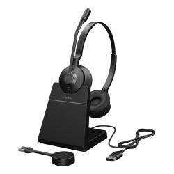 Cuffie jabra engage 55 se stereo link400a dect con microfono wireless