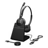 Cuffie jabra engage 55 se stereo link400a dect con microfono wireless
