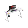 Scrivania da gioco huzaro hero 3.3 rgb piedini regolabili 140x60cm