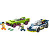 Set da costruzione lego city 60415 polizia inseguimento della macchina