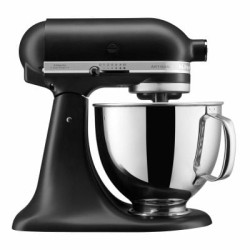 Robot da cucina kitchenaid 5ksm125ebm artisan 4.8l 300w nero [5ksm125ebm]
