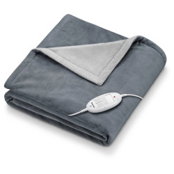 Coperta elettrica beurer ub 1.800mm 100watt 30gradi grigio [42106]