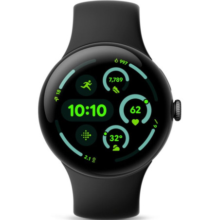Smartwatch google pixel watch 3 wifi 45mm 1.8"nero [ga05785-de]