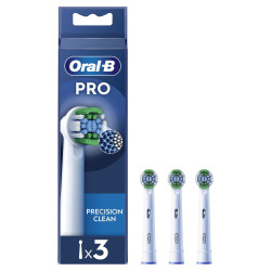 Set testine braun oral-b pro precision clean per spazzolino bianco