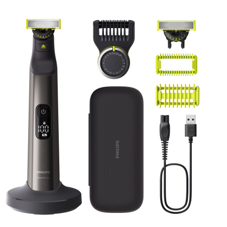 Regolabarba philips oneblade pro 360 100-240v cromo [qp6652/61]