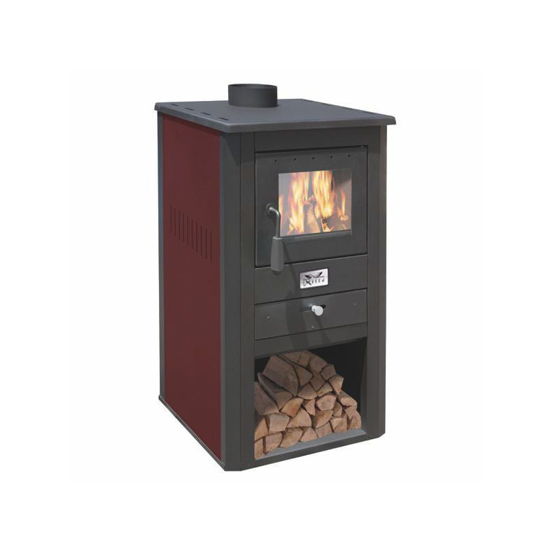 Stufa a legna mille pallade bordeaux [569.11 - 4 s]