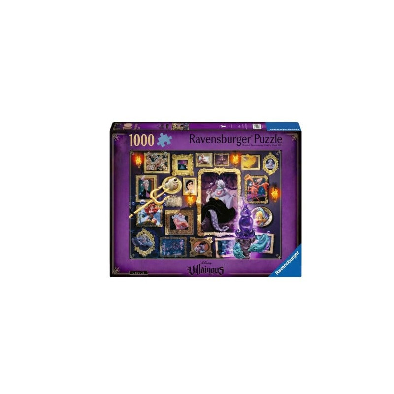 Puzzle ravensburger villainous ursula multicolore 1000pz [12000039]