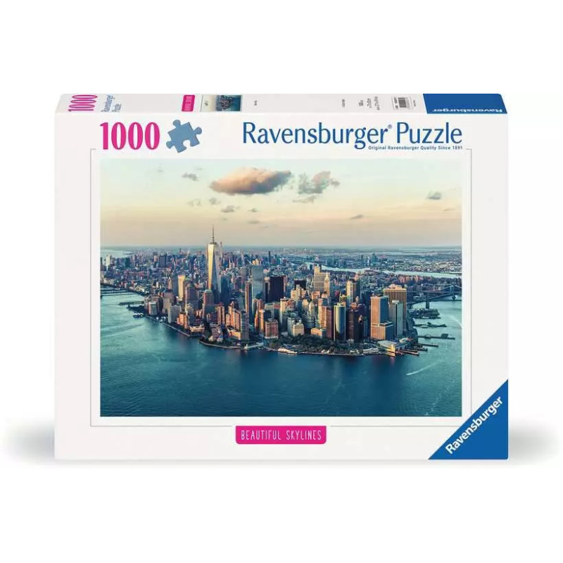 Puzzle ravensburger bellissimi skyline new york multicolore 1000pz