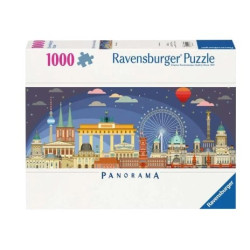 Puzzle ravensburger panorama notte a berlino multicolore 1000pz [12000449]