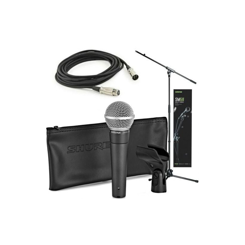 Microfono dinamico shure cablato per voce cardioide 50hz-15000hz