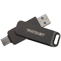Pen drive 256gb patriot rage r550 usb 3.2 nero [pe256gr550dsad]