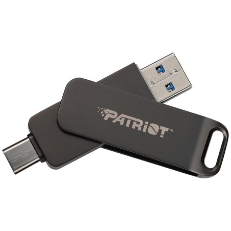 Pen drive 256gb patriot rage r550 usb 3.2 nero [pe256gr550dsad]