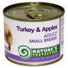 Cibo per cani nature's protection adult small turkey and apples