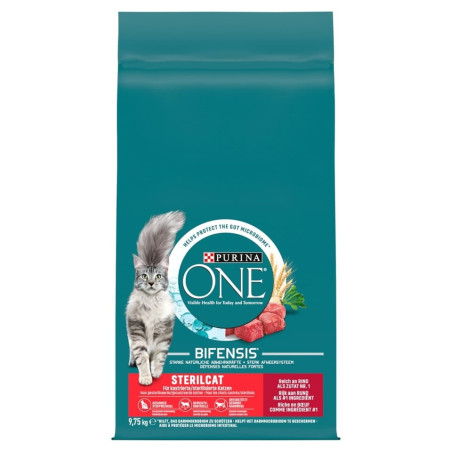 Cibo per gatti purina nestle one sterilcat - dry cat food -